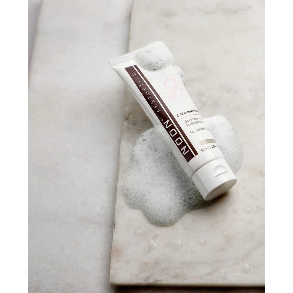 Пінка для глибокого очищення з вітаміном С - NOON Aesthetics C-Cleanser Foam фото 4
