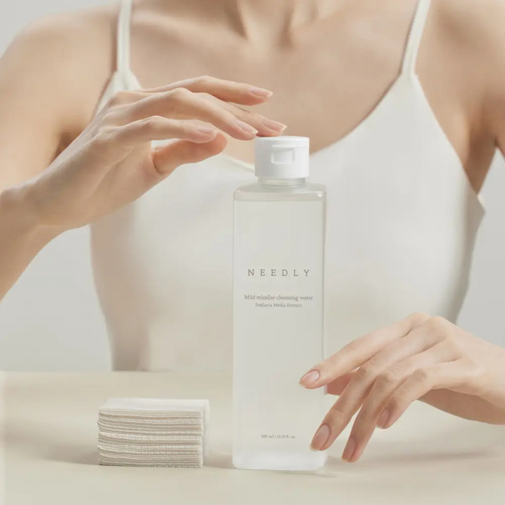 Мягкая мицеллярная вода для очищения кожи - Needly Mild Micellar Cleansing Water фото 3