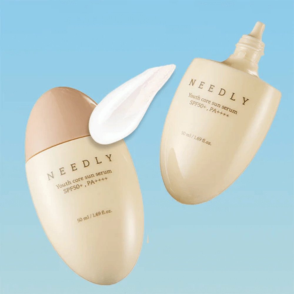Сонцезахисна крем-сироватка потрійної дії - Needly Youth Core Sun Serum SPF 50+ PA++++ фото 3