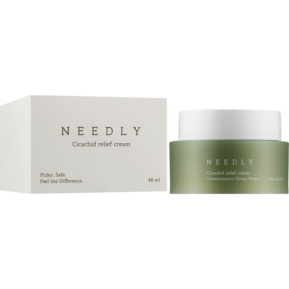 Успокаивающий крем с центеллой - Needly Cicachid Relief Cream фото