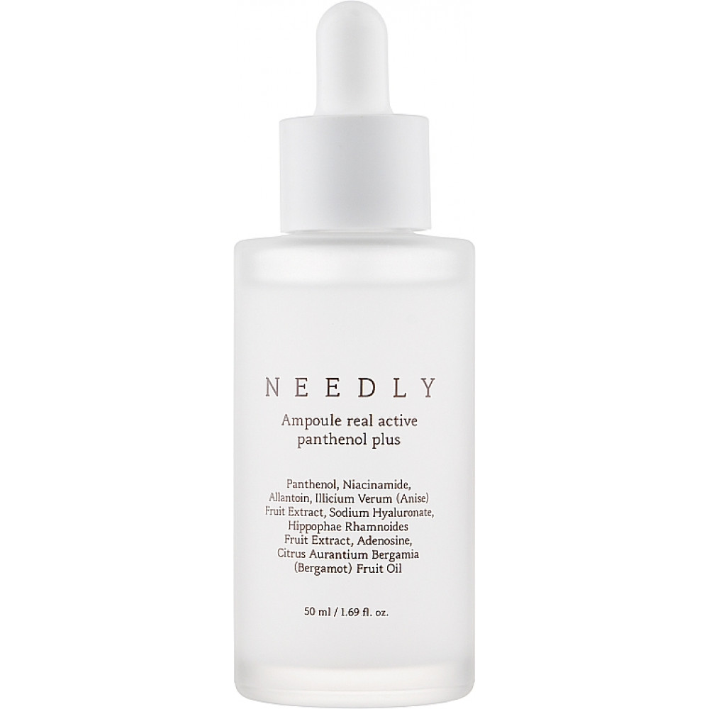 Відновлююча ампульна сироватка з пантенолом та ніацинамідом - Needly Ampoule Real Active Panthenol Plus фото 3