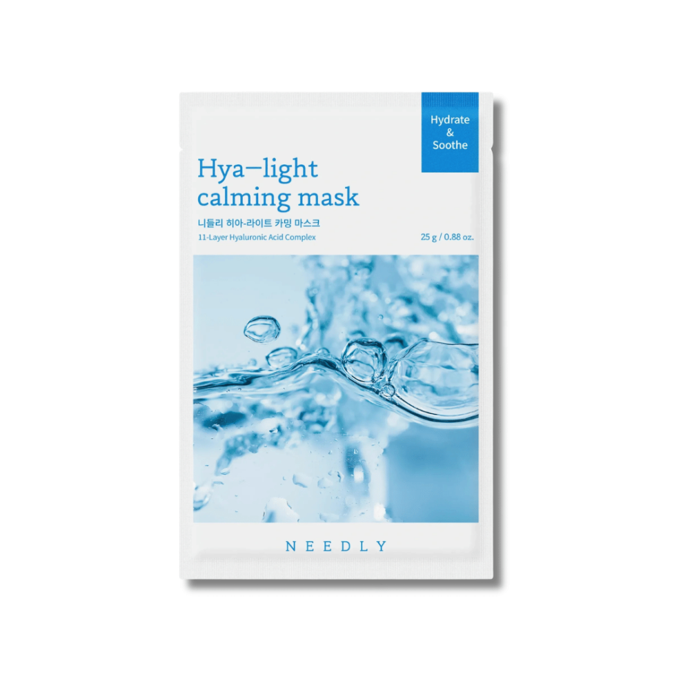 Зволожувальна маска з гіалуроновою кислотою - Needly Hya-light Calming Mask фото