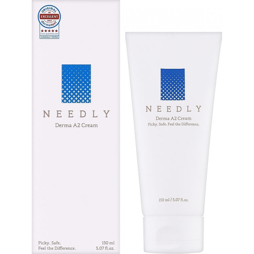 Зволожувальний крем для сухої та чутливої шкіри обличчя і тіла - Needly Derma A2 Cream фото 2