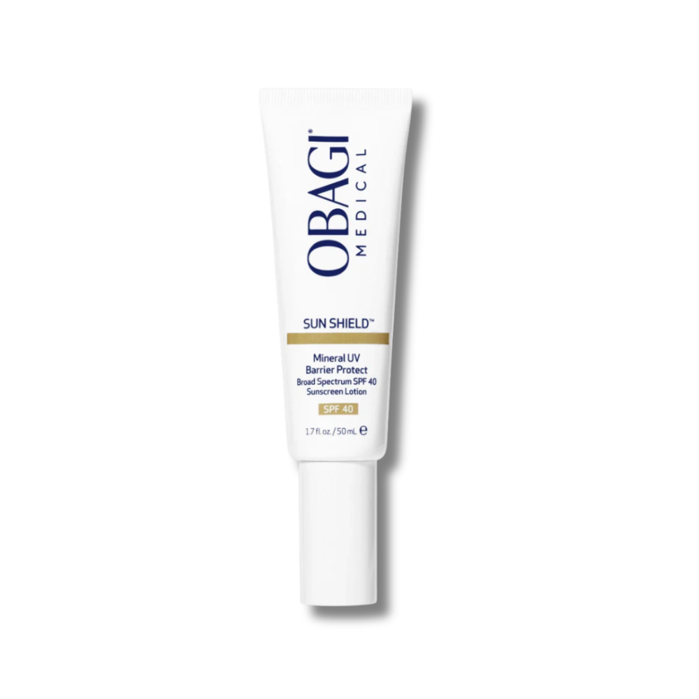 Гипоаллергенный минеральный солнцезащитный крем SPF 40 - Obagi Sun Shield Mineral UV Barrier Protect Broad Spectrum SPF 40 фото