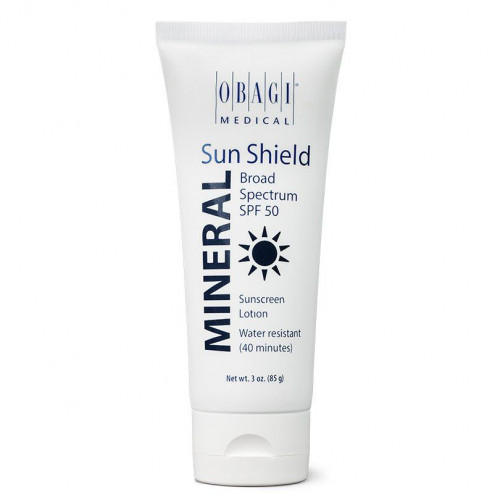 Легкий сонцезахисний крем SPF 50 на мінеральній основі - Obagi Sun Shield Mineral Broad Spectrum SPF 50 фото