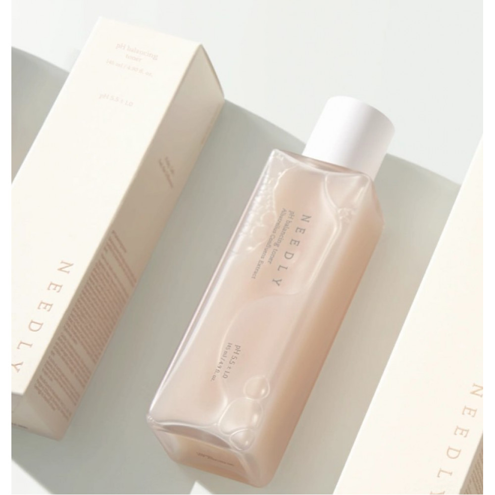 Лосьон для лица рН 5,5 с экстрактом Альбатреллуса - Needly pH Balancing Essence Lotion фото 4