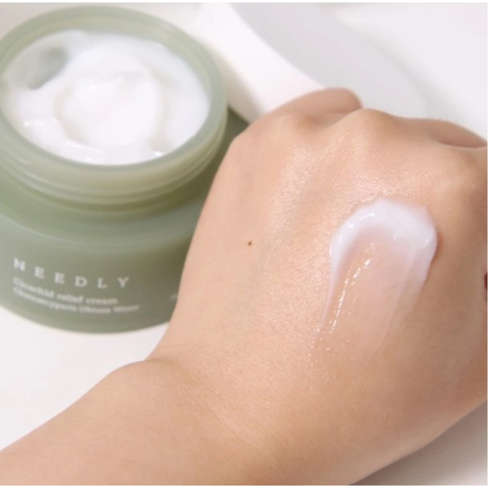 Успокаивающий крем с центеллой - Needly Cicachid Relief Cream фото 4