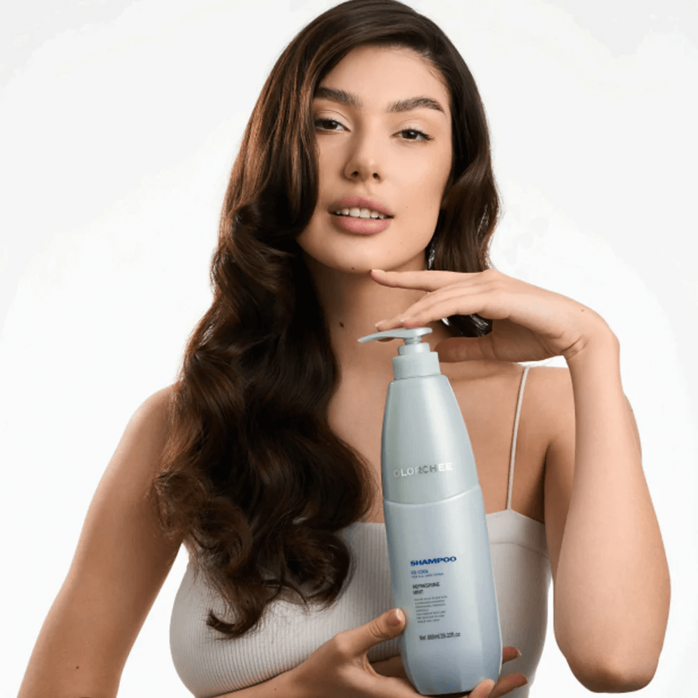 Шампунь для стимуляції росту волосся - Olorchee Ice Cool Shampoo  фото 3