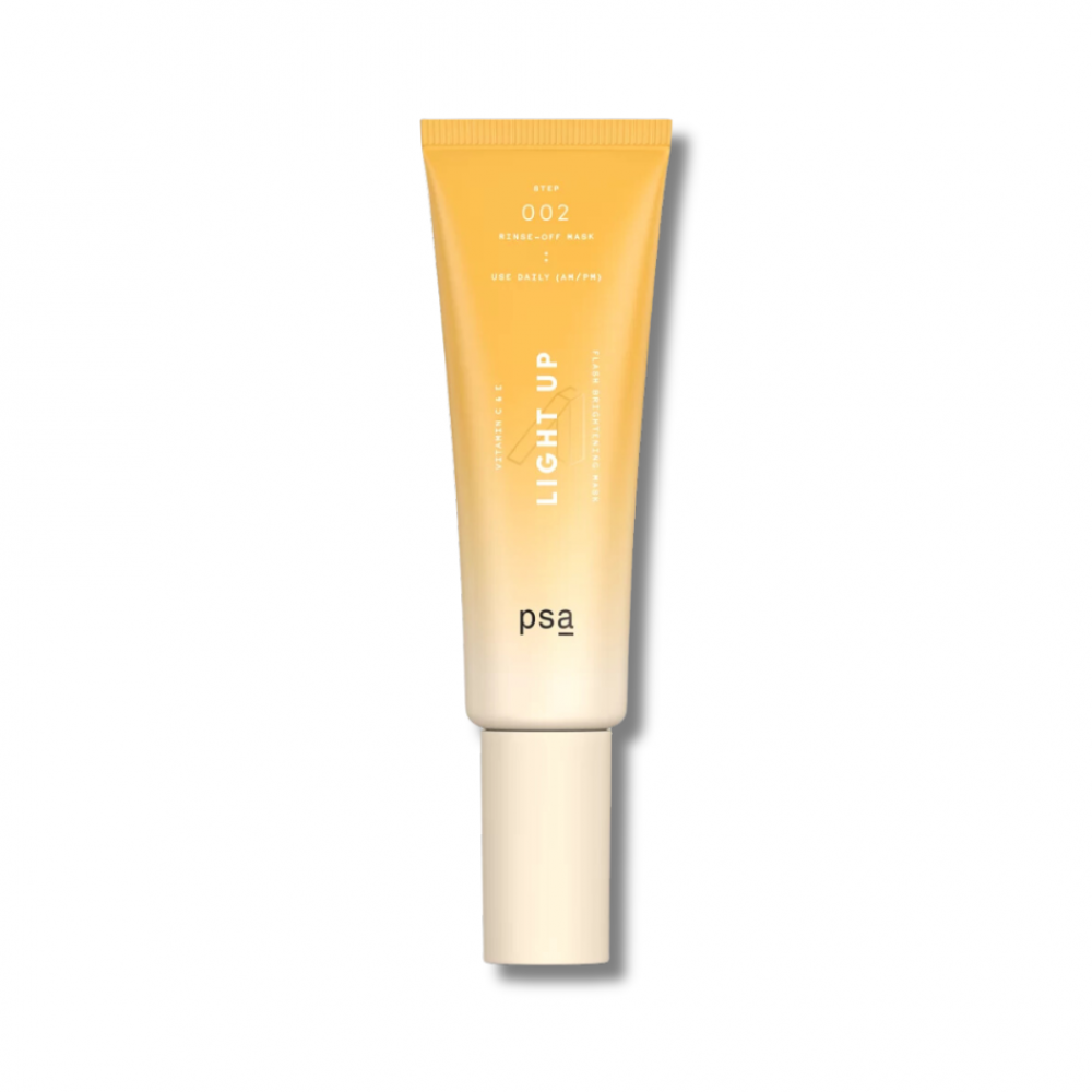Осветляющая маска для лица с витаминами С и Е - PSA Light Up Vitamin C & E Flash Brightening Mask фото