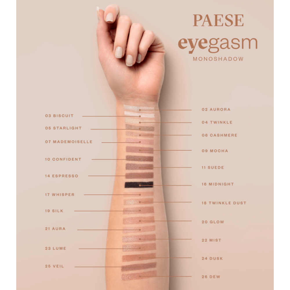 Тени для век - Paese Eyegasm Monoshadow фото 2