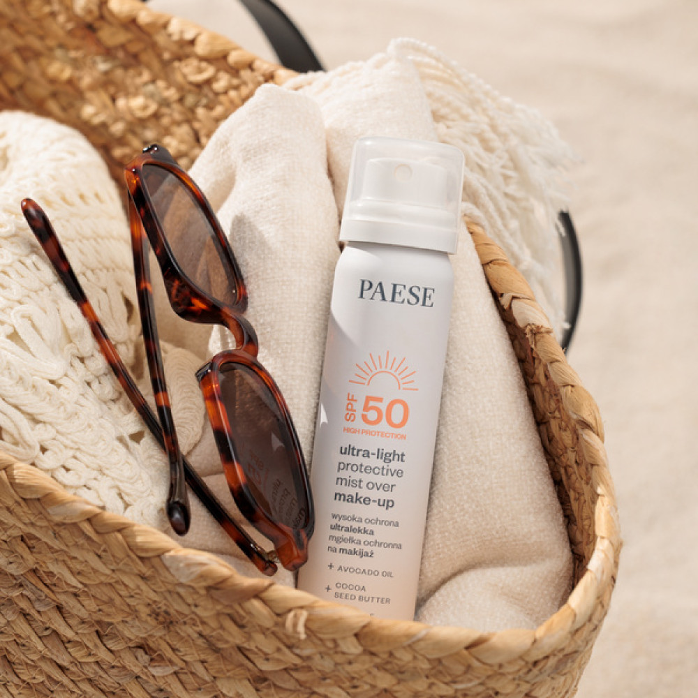 Ультралегкий захисний спрей поверх макіяжу з SPF 50 - Paese Ultra-Light Protective Mist Over Make-Up фото 4