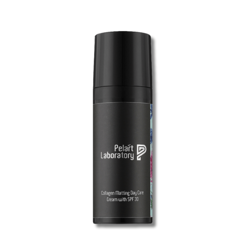 Денний матуючий крем із колагеном SPF 30 для обличчя з тоном - Pelart Laboratory Collagen Matting Day Care Cream With SPF 30 фото