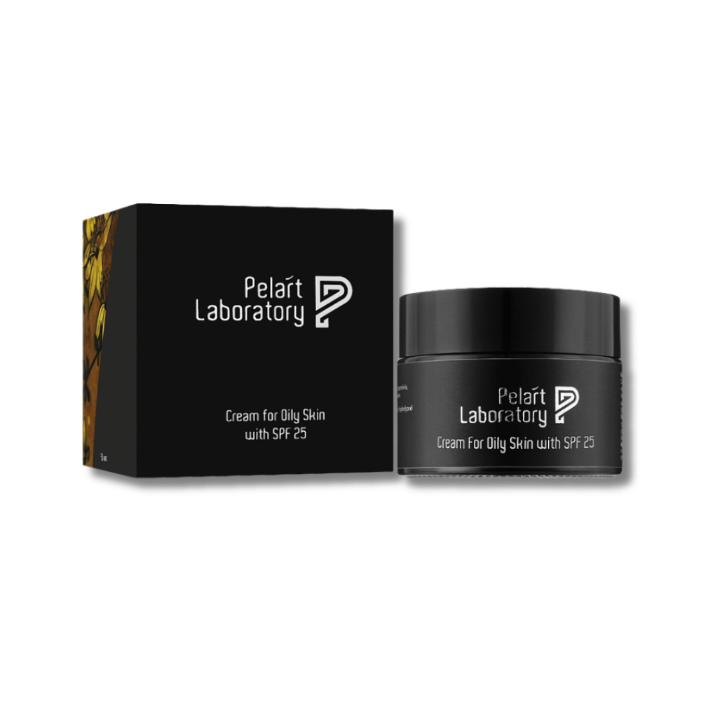 Крем для обличчя з ефектом матування SPF 25 - Pelart Laboratory Cream For Oily Skin With SPF 25 фото