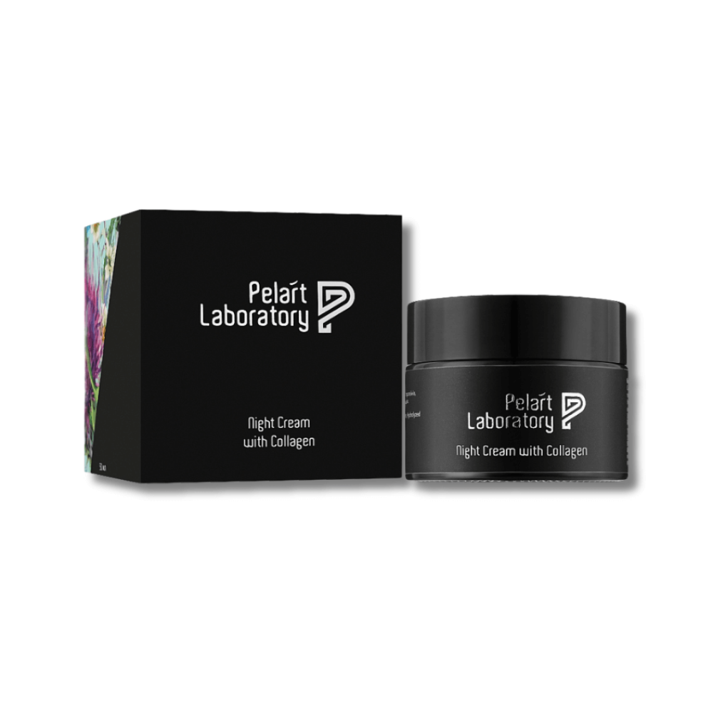 Нічний крем із колагеном для обличчя - Pelart Laboratory Night Cream With Collagen фото