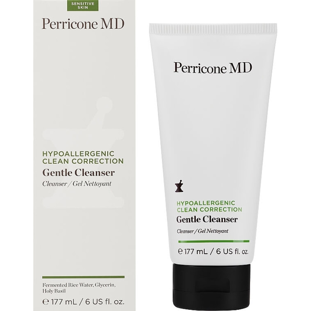 Нежное очищающее средство для лица - Perricone MD Hypoallergenic Clean Correction Gentle Cleanser фото 4