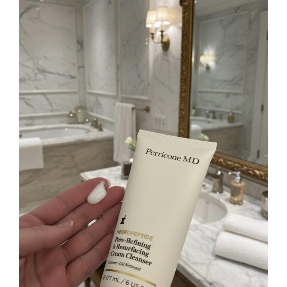 Очищающий крем для сужения пор - Perricone MD Neuropeptide Pore-Refining & Resurfacing Cream Cleanser фото 3
