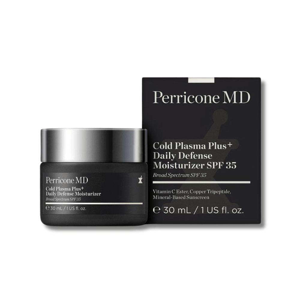 Зволожуючий сонцезахисний крем для обличчя - Perricone MD Cold Plasma Plus+ Daily Defense Moisturizer SPF35 фото