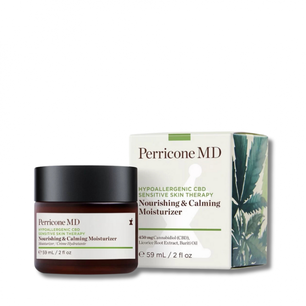 Увлажняющий крем для чувствительной кожи - Perricone MD Hypoallergenic Sensitive Skin Therapy Nourishing & Calming Moisturizer  фото