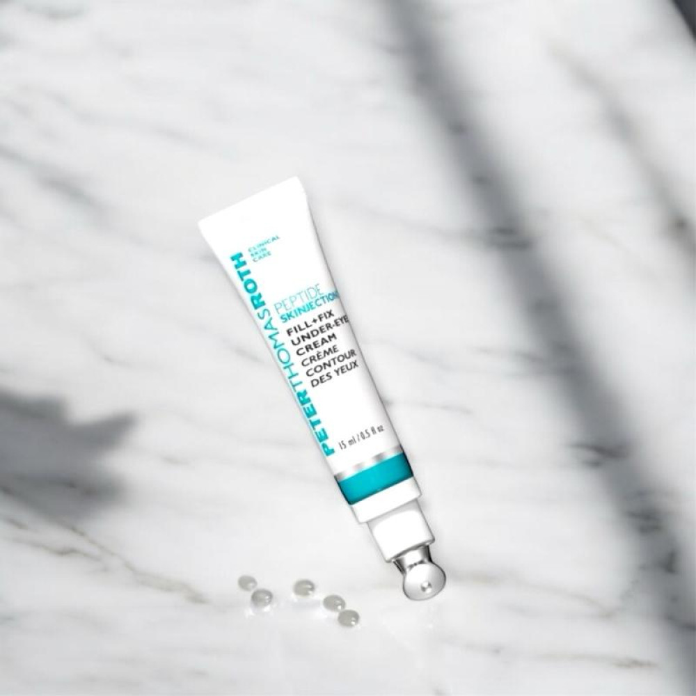 Крем для кожи вокруг глаз для увлажнения и борьбы с морщинами - Peter Thomas Roth Peptide Skinjection Fill + Fix Under Eye Cream фото 3