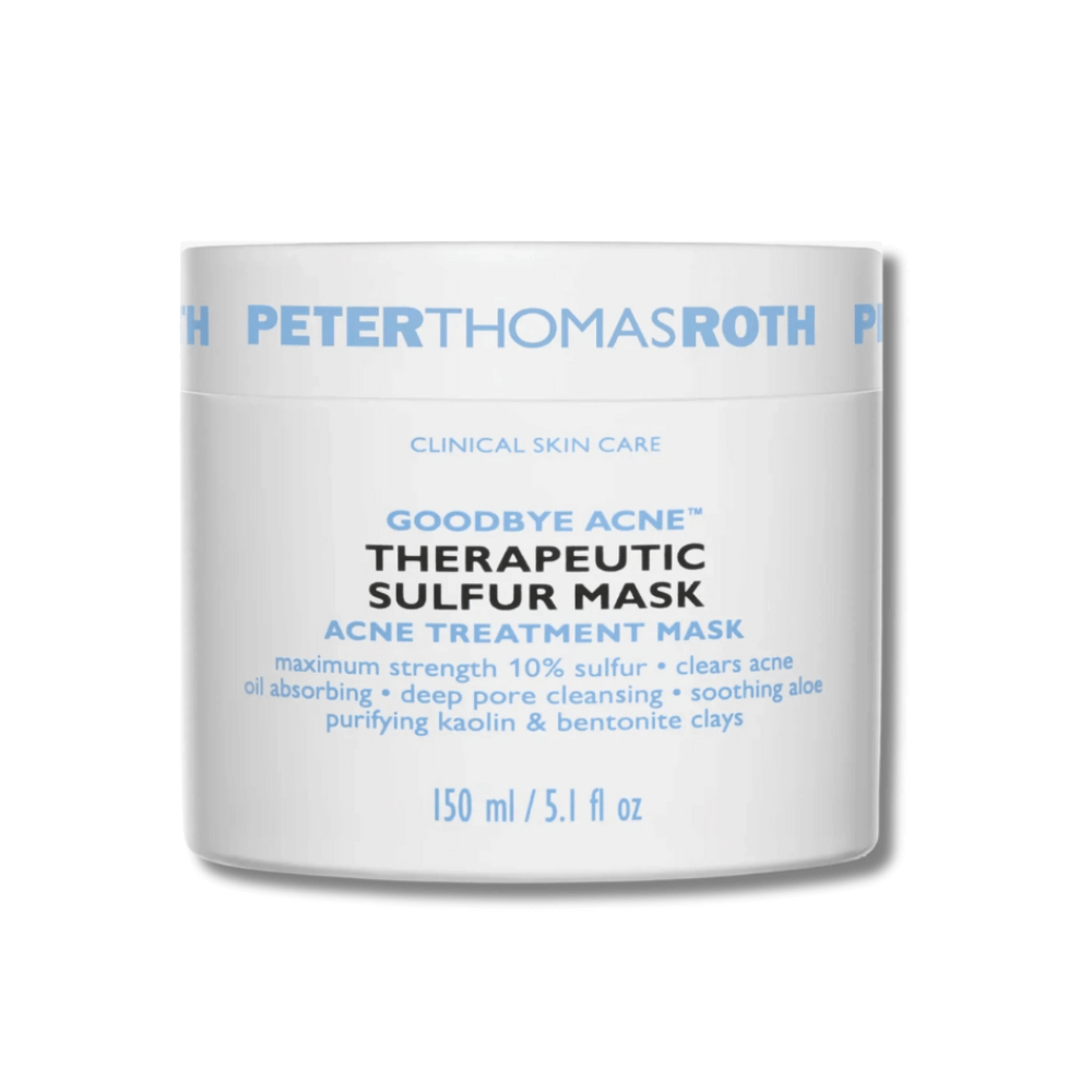 Лечебная глиняная маска для кожи с акне - Peter Thomas Roth Goodbye Acne Therapeutic Sulfur Mask фото