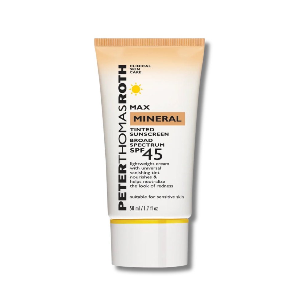 Минеральный солнцезащитный крем-тинт с SPF 45 - Peter Thomas Roth Max Mineral Tinted Sunscreen Broad Spectrum SPF 45 фото
