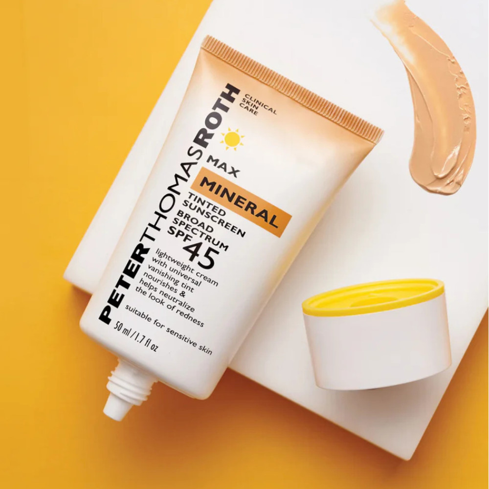 Минеральный солнцезащитный крем-тинт с SPF 45 - Peter Thomas Roth Max Mineral Tinted Sunscreen Broad Spectrum SPF 45 фото 2
