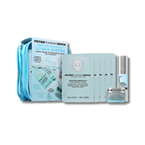Набор для увлажнения в тревел формате - Peter Thomas Roth Water Drench Hydra Besties 7-Piece Travel Kit фото
