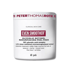 Восстанавливающие диски для лица с ретинолом и гликолевой кислотой - Peter Thomas Roth Even Smoother Glycolic Retinol Resurfacing Peel Pads 
