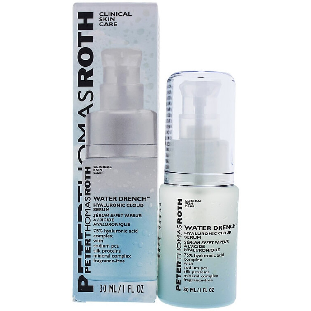 Зволожуюча сироватка для обличчя з гіалуроновою кислотою - Peter Thomas Roth Water Drench Hyaluronic Cloud Serum фото 2