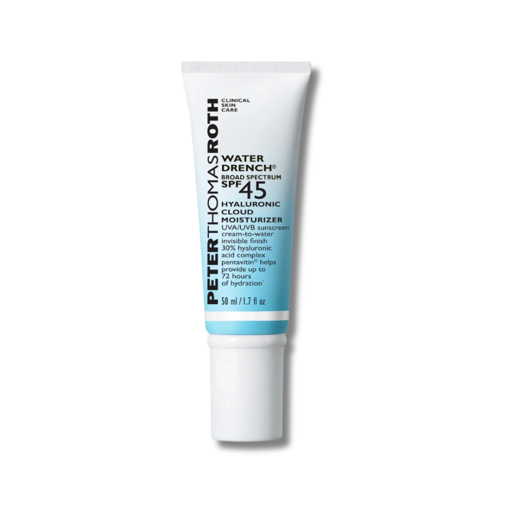 Увлажняющий солнцезащитный крем для лица с SPF 45 - Peter Thomas Roth Water Drench Broad Spectrum SPF 45 Hyaluronic Cloud Moisturizer фото