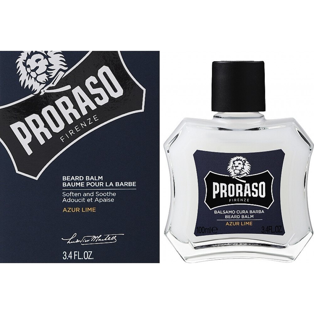 Бальзам для бороди - Proraso Beard Balm Azur Lime фото 2