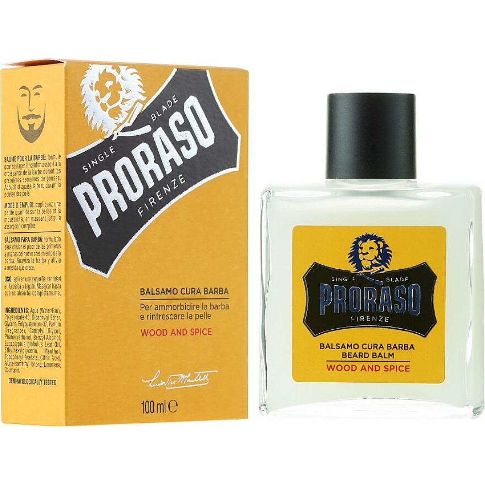 Бальзам для бороди - Proraso Beard Balm Wood & Spice фото 3