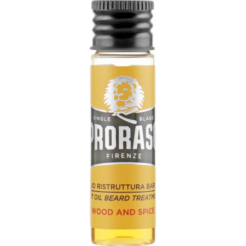 Интенсивный уход за бородой - Proraso Hot Oil Beard Treatment Wood & Spice 4х17ml фото 2