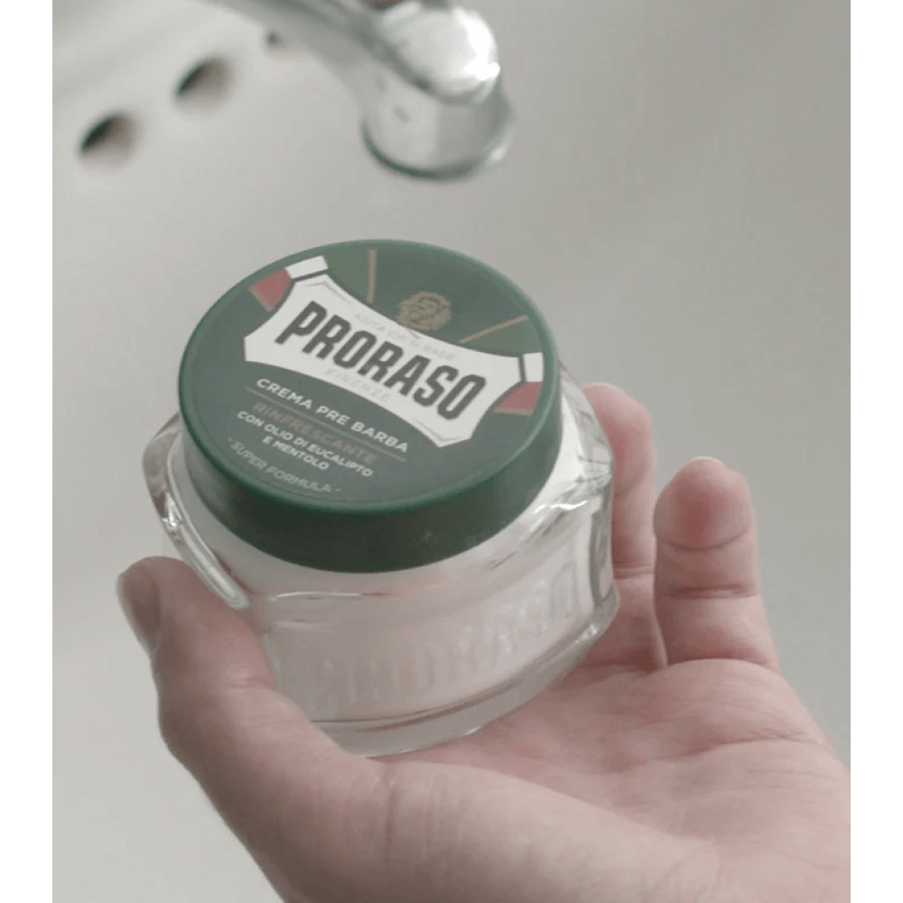 Крем перед голінням - Proraso Pre Shave Cream Refresh Eucalyptus фото 3