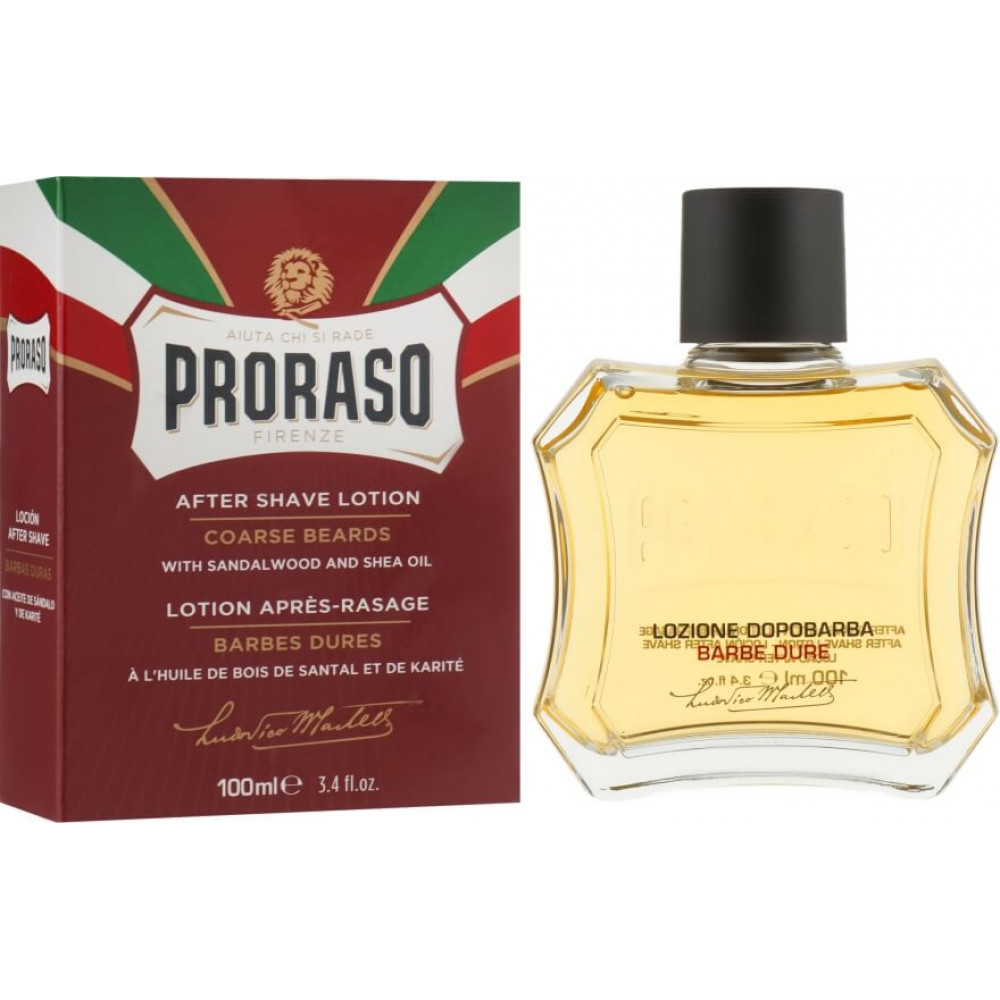 Лосьон после бритья - Proraso After shave Lotion Nourish Sandalwood фото 3