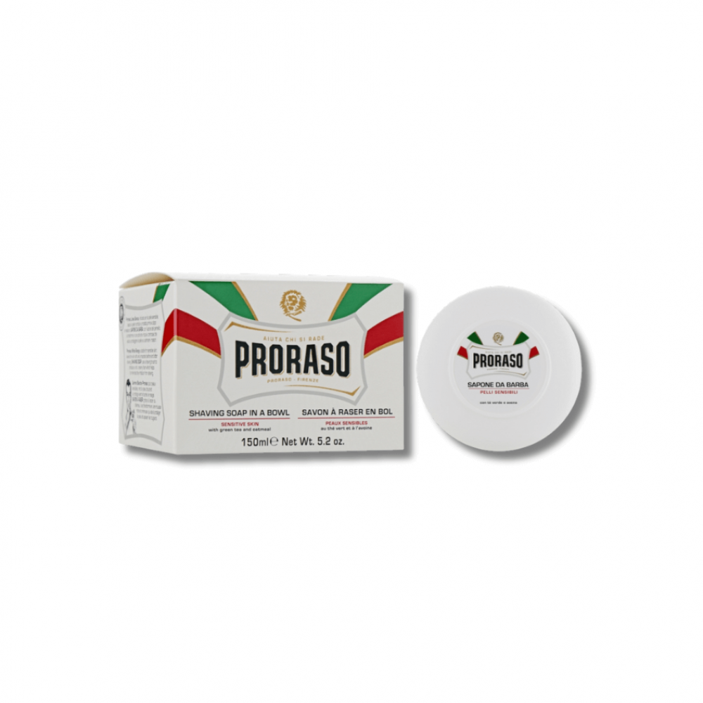 Мыло для бритья - Proraso Shaving Soap Jar Sensitive Green Tea фото