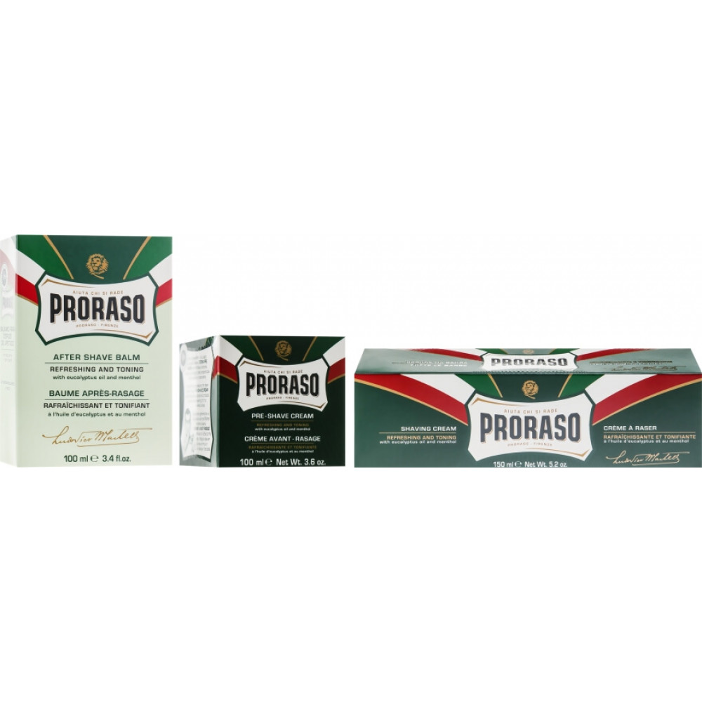 Набор косметики для бритья - Proraso Vintage Selection Gino Refreshing фото 5