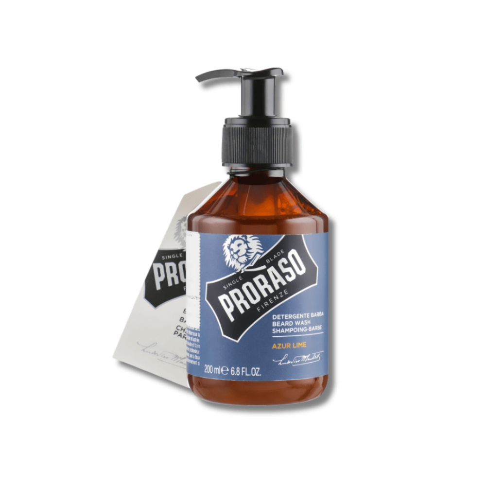 Шампунь для бороды - Proraso Beard Shampoo Azur Lime фото