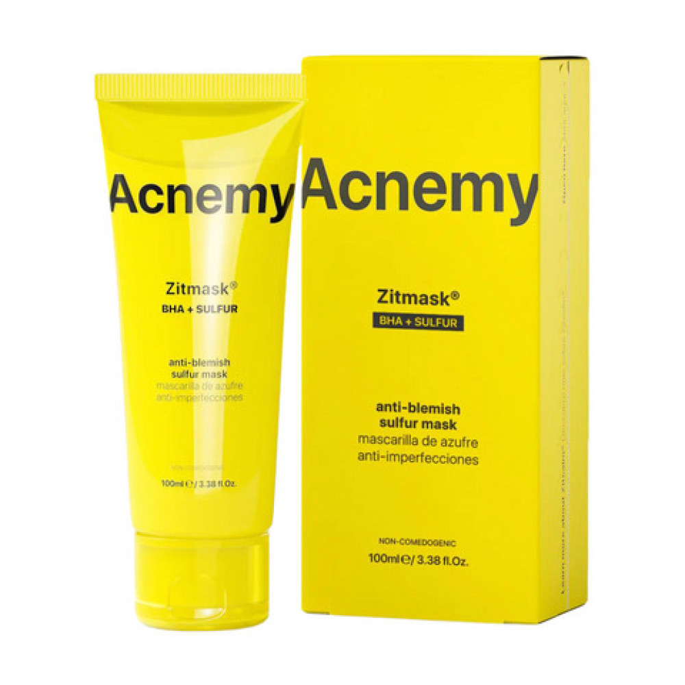 Маска для лица - Acnemy Zitmask Anti-blemish Sulfur Mask фото 2
