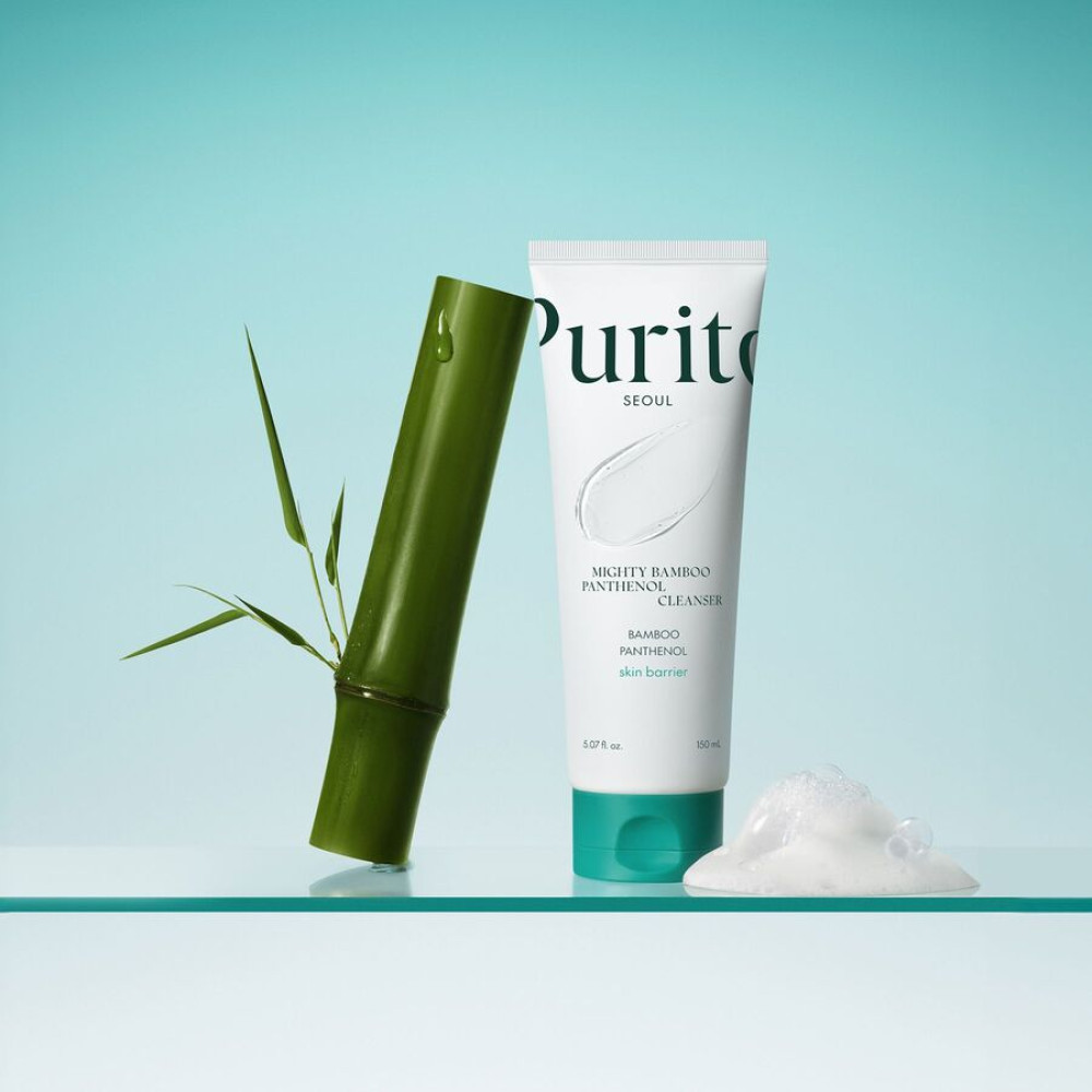 Гель для вмивання з екстрактом бамбука та пантенолом - Purito Seoul Mighty Bamboo Panthenol Cleanser фото 2