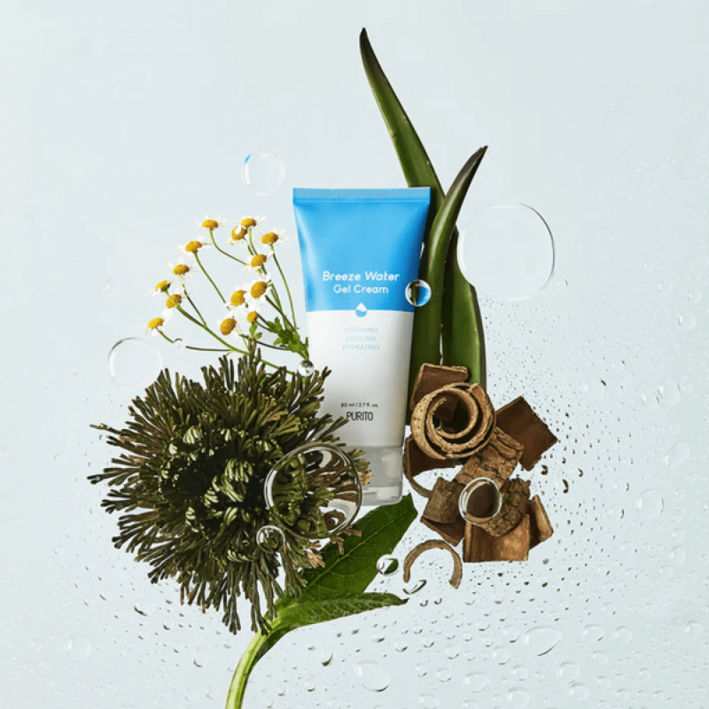 Гель-крем зволожувальний з охолоджувальною дією - Purito Breeze Water Gel Cream фото 5