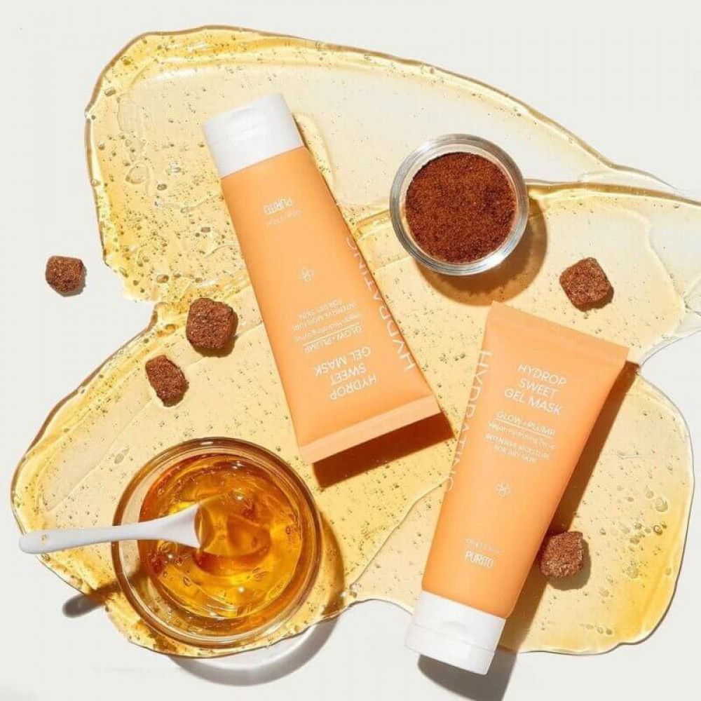 Гель-маска для интенсивного увлажнения кожи - Purito Hydrop Sweet Gel Mask фото 3