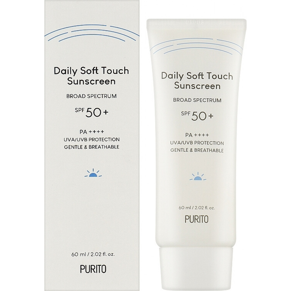 Солнцезащитный крем с керамидами - Purito Daily Soft Touch Sunscreen SPF 50 PA++++ фото 2