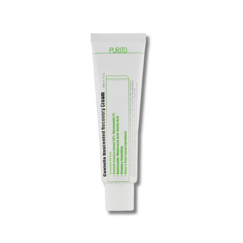 Крем возобновляемый с центеллой без масел - Purito Centella Unscented Recovery Cream фото