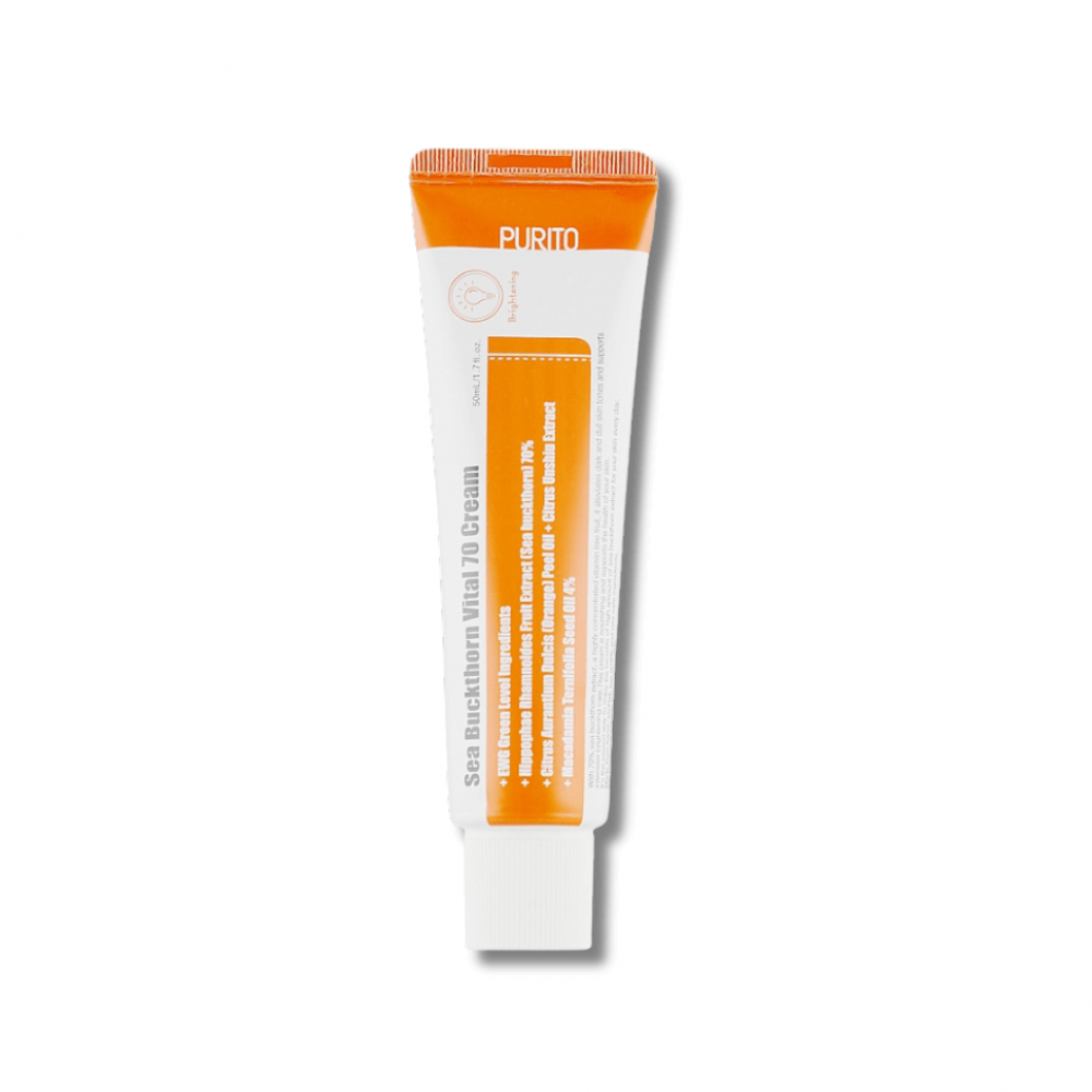 Крем витаминный с облепихой и мандаринами - Purito Sea Buckthorn Vital 70 Cream фото