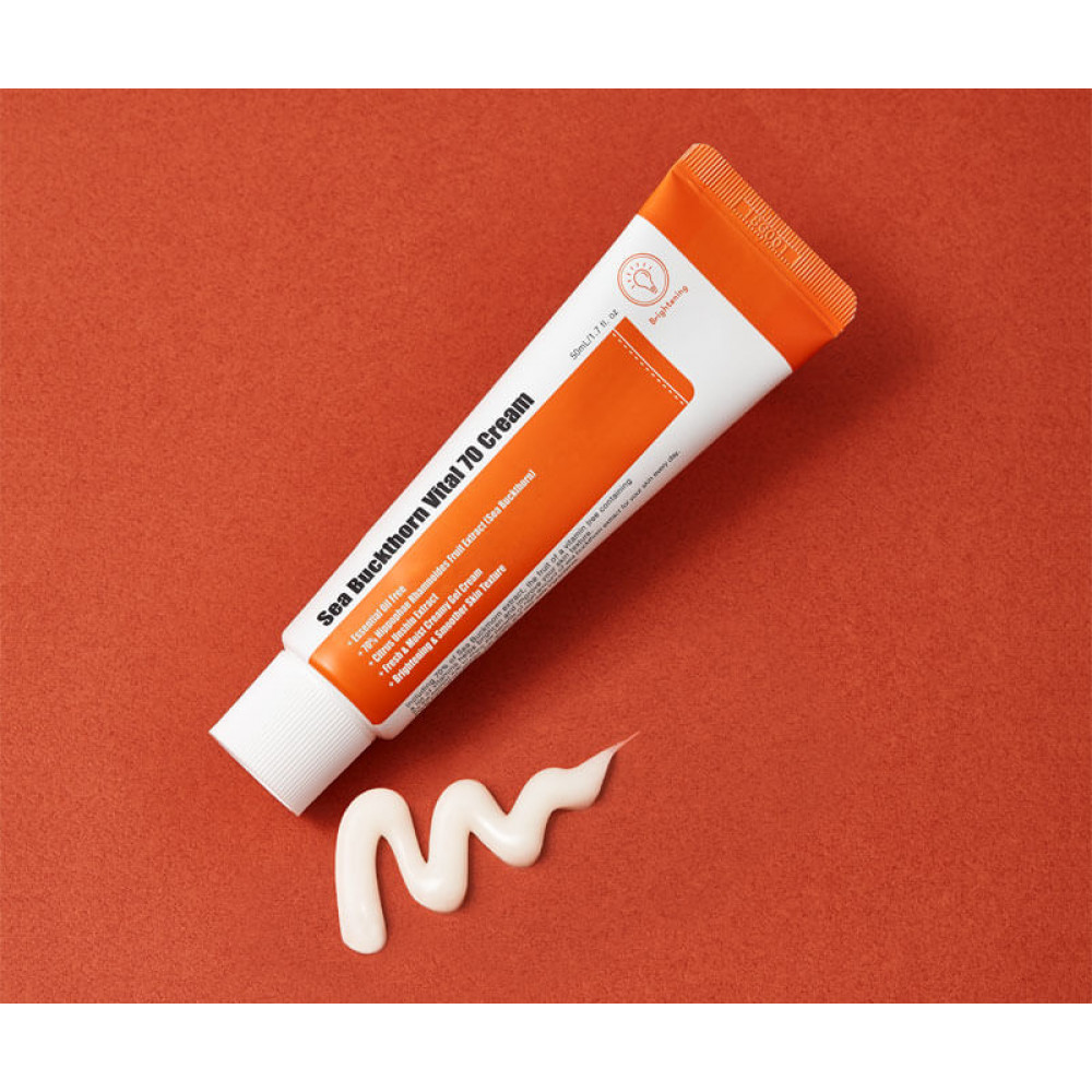 Крем витаминный с облепихой и мандаринами - Purito Sea Buckthorn Vital 70 Cream фото 4