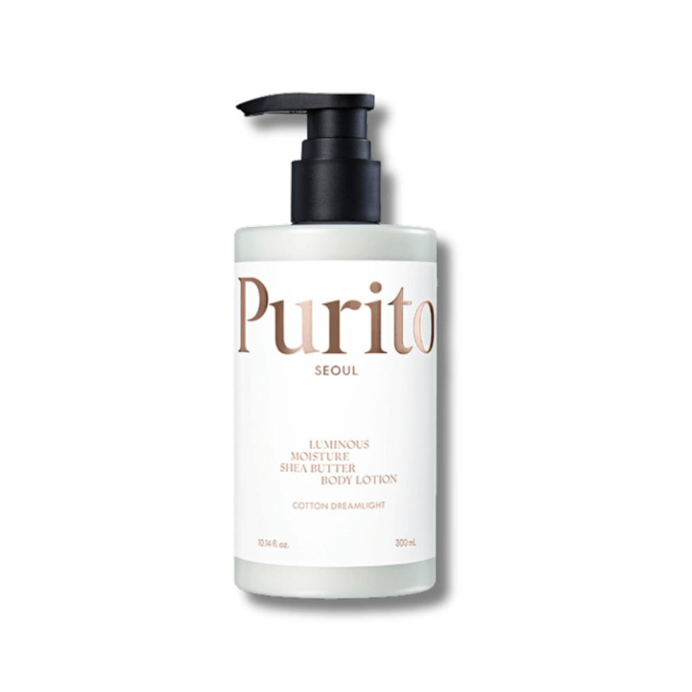 Лосьйон для тіла зволожуючий з олією ши - Purito Seoul Luminous Moisture Shea Butter Body Lotion Cotton Dreamlight фото