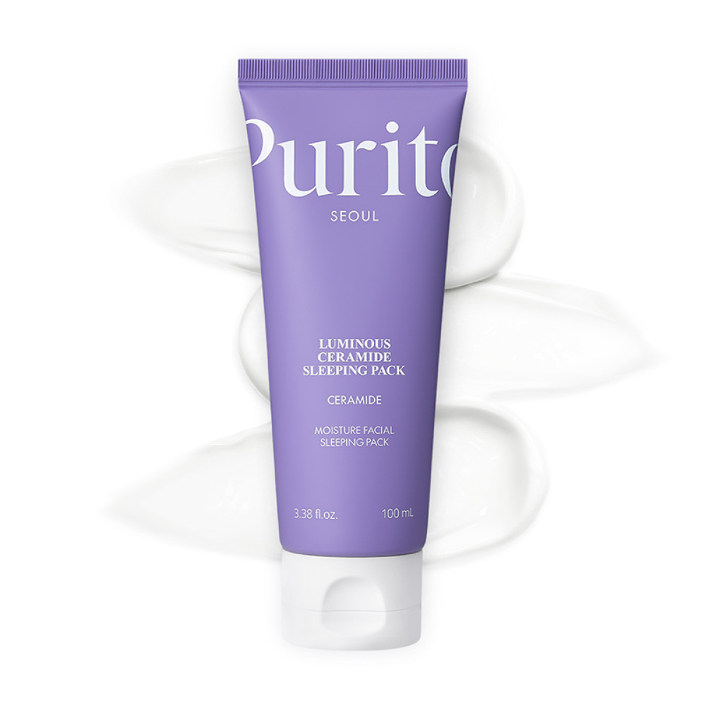 Маска ночная восстанавливающая с керамидами и центеллой - Purito Seoul Luminous Ceramide Sleeping Pack фото 2
