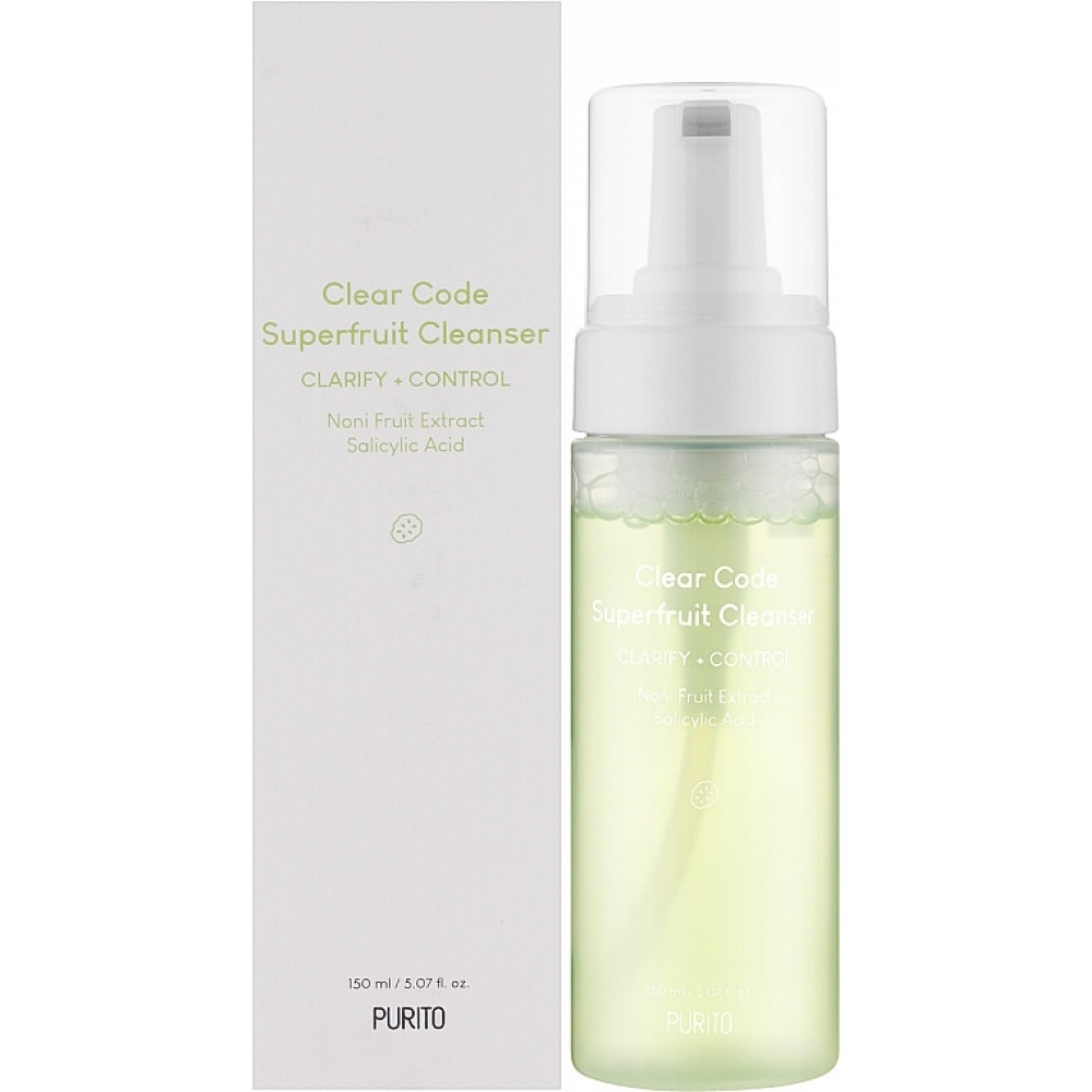 Пінка для глибокого очищення шкіри - Purito Clear Code Superfruit Cleanser фото 4