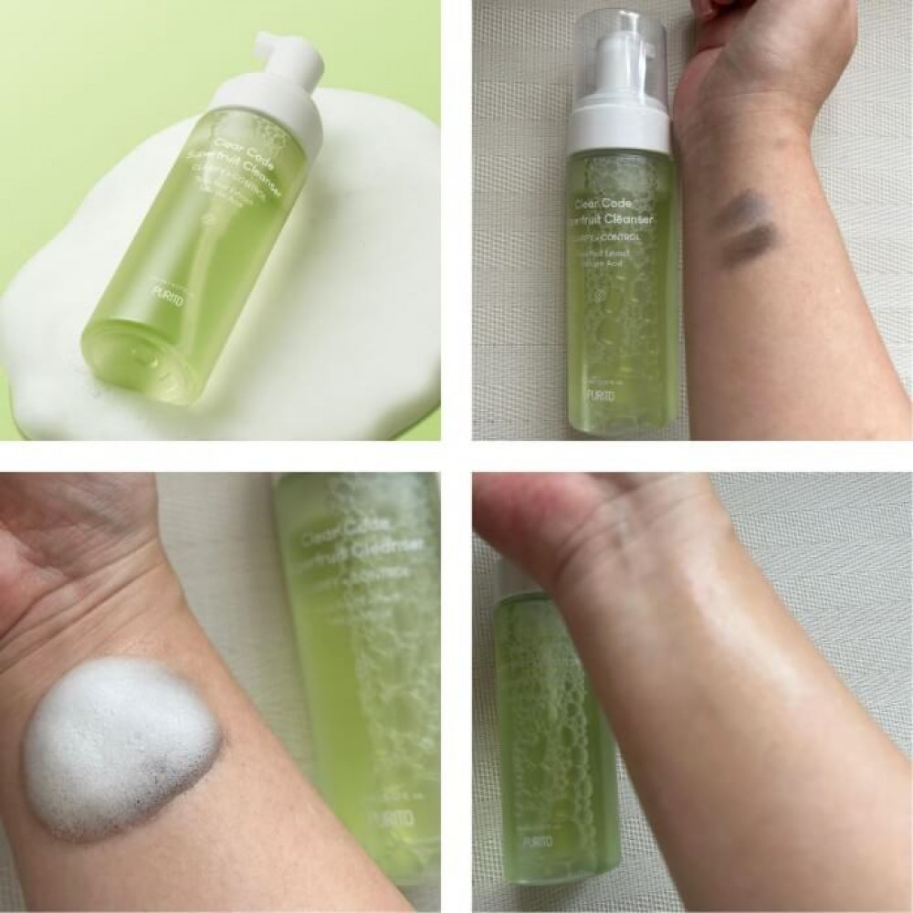 Пінка для глибокого очищення шкіри - Purito Clear Code Superfruit Cleanser фото 3